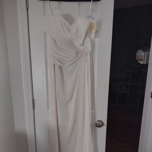 After Six Formal/Bridesmaid/Wedding Gown- ivory- Size 8-NWT!